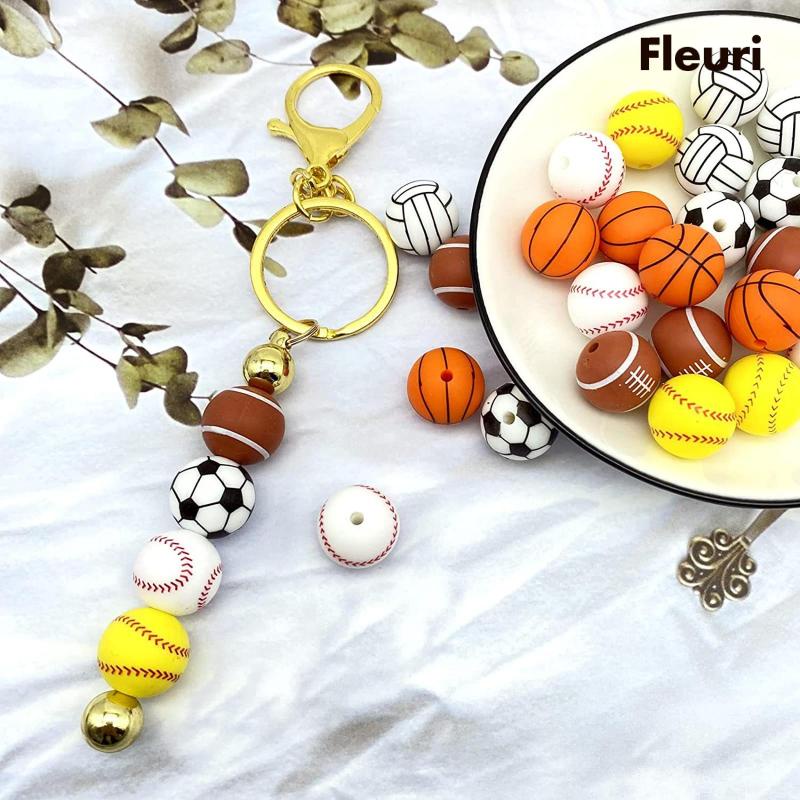 Set 49 Hạt Silicone Làm Trang Sức Thủ Công