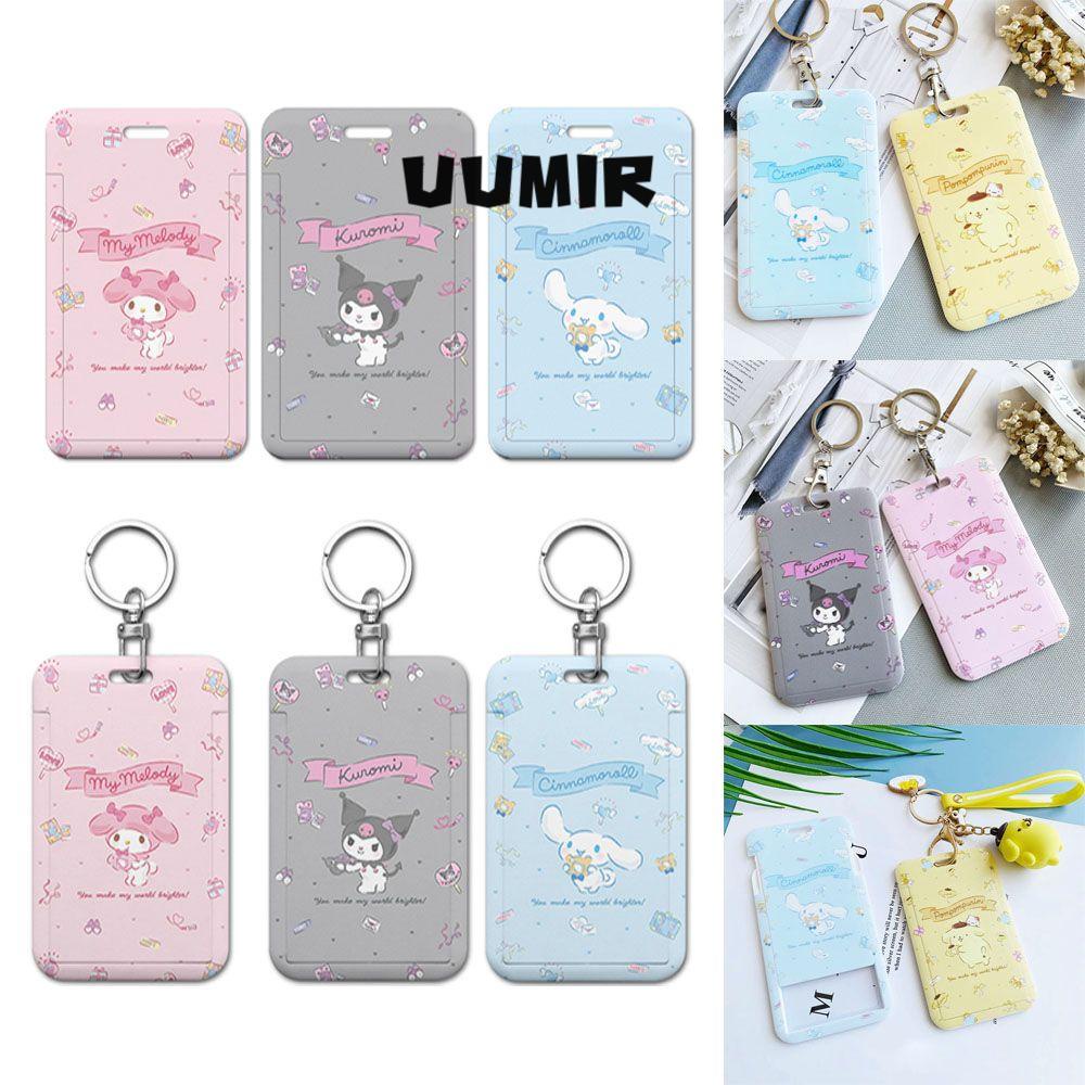 UUMIR Ví Đựng Thẻ ID / Danh Thiếp Họa Tiết Hoạt Hình Dành Cho Học Sinh