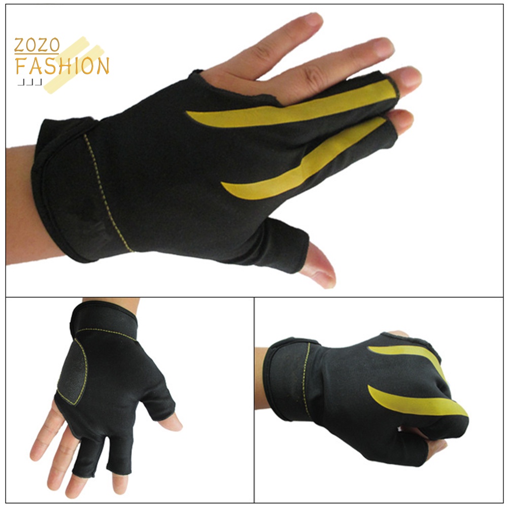 1 Găng Tay 3 Ngón Chống Trượt Chơi Bida