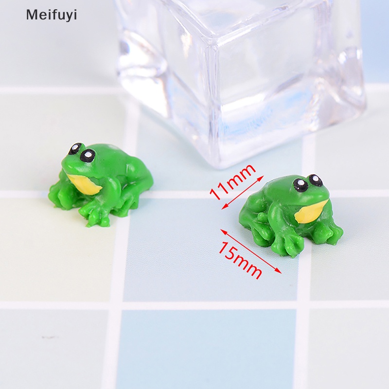 Set 2 Chú Ếch mini Trang Trí Nhà Búp Bê