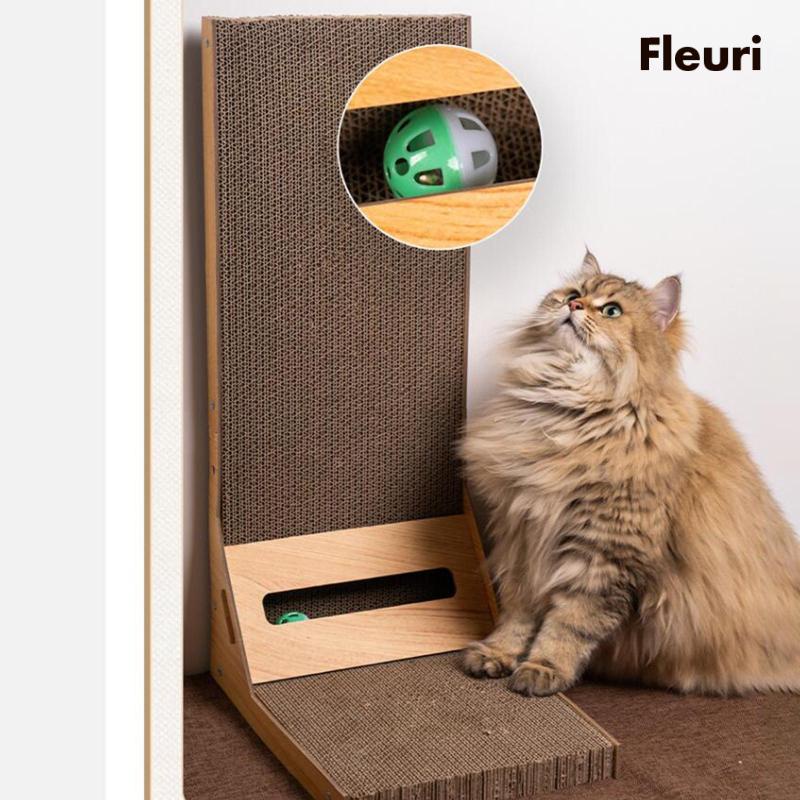 Đồ Chơi Giấy Cạo Râu Đứng Cho Mèo Trong Nhà