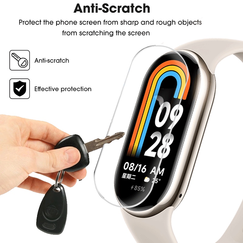 Miếng Dán TPU Mềm Bảo Vệ Màn Hình Cho Xiaomi mi band 8 8NFC band 8 band8
