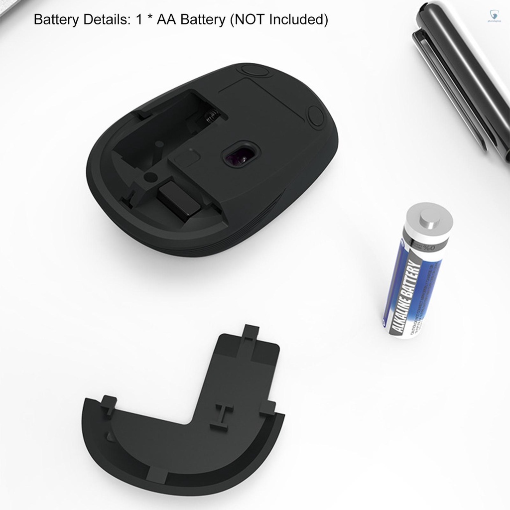 Chuột Quang Không Dây Cho Máy Tính Lenovo M202 2.4GHz