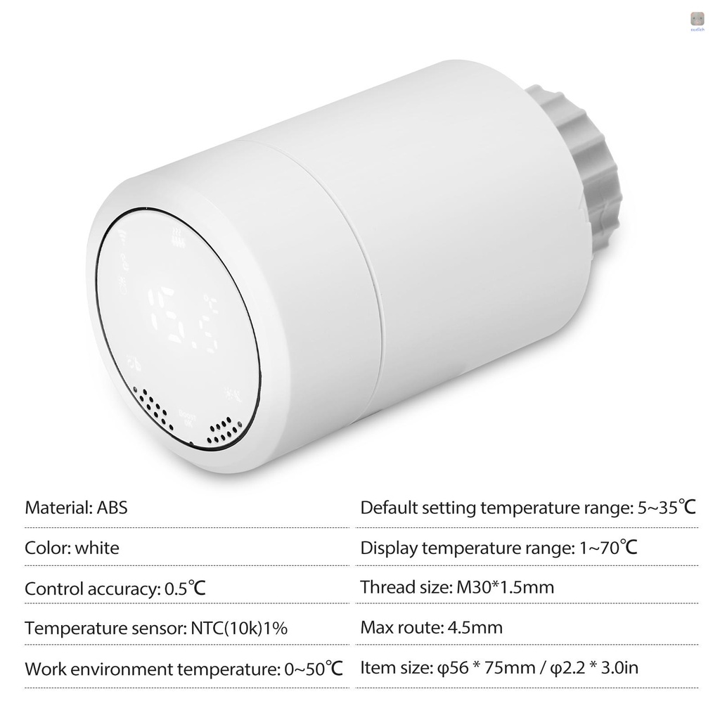Thiết Bị Điều Khiển Nhiệt Độ HY367RT ZigBee Màn Hình Cảm Ứng Chuyên Dụng Cho Gia Đình