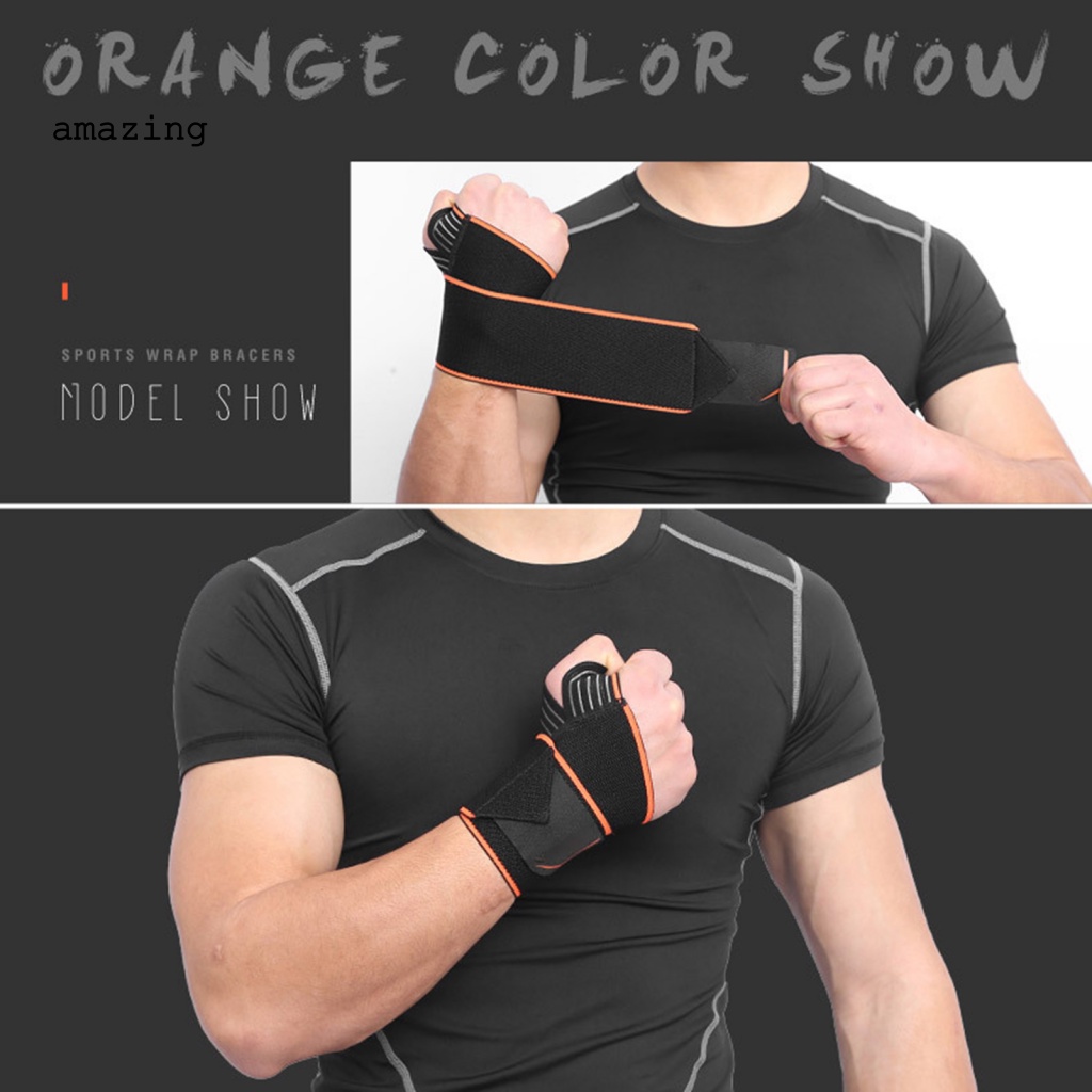 Set 2 Đai Quấn Cổ Tay Hỗ Trợ Nâng Tạ Có Thể Điều Chỉnh