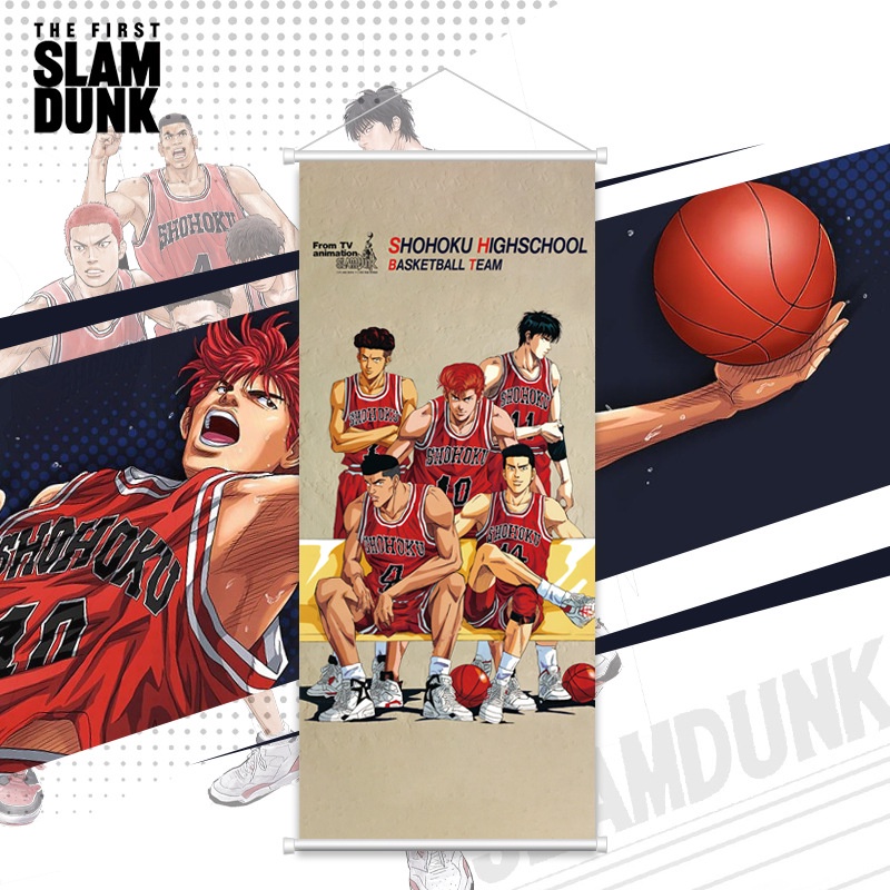 Tranh CuộN Treo TườNg HoạT HìNh Slam Dunk