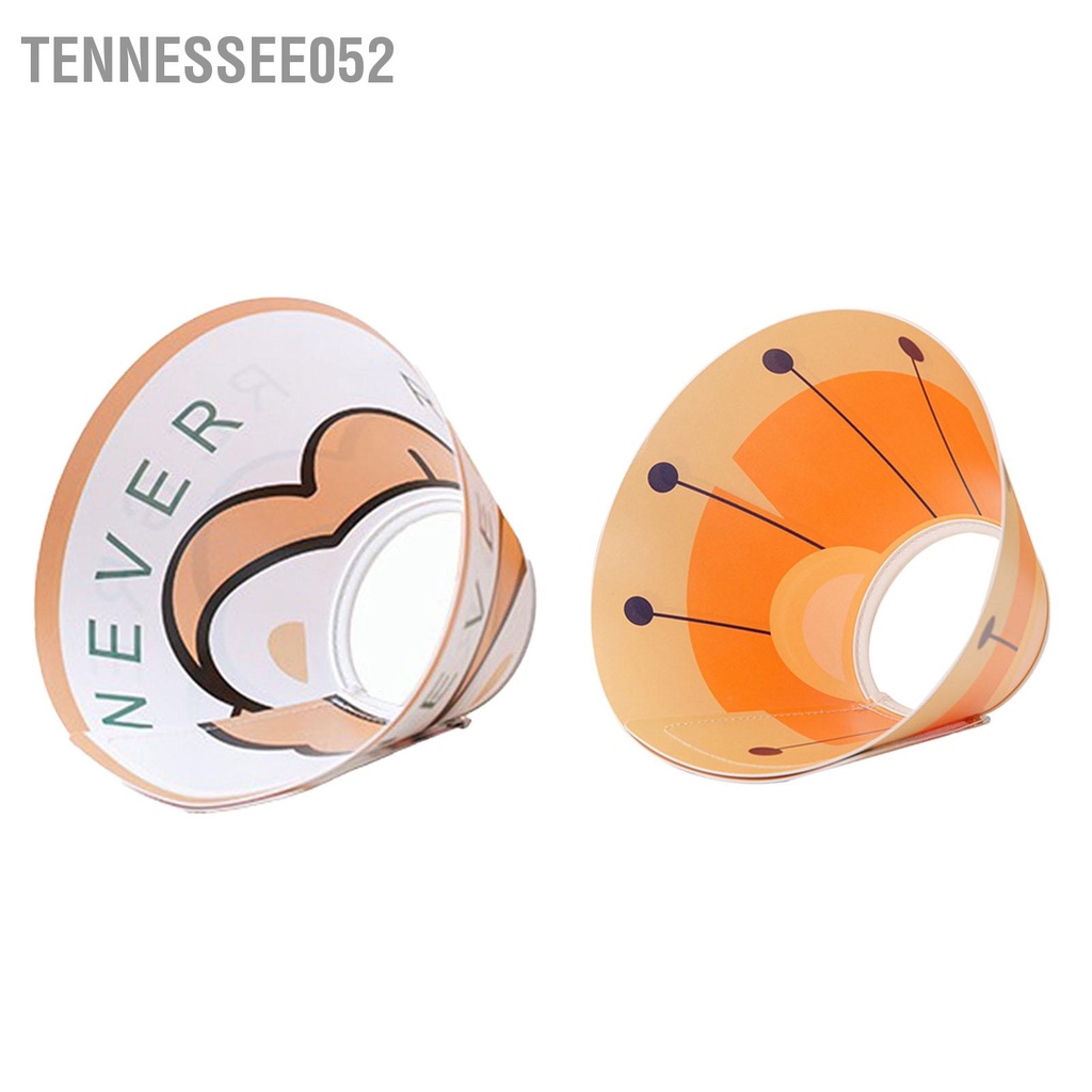Tennessee052 Pet Cone Sau Khi Phẫu Thuật Phục Hồi Cổ Áo Nhựa Bảo Vệ Không Cắn Đa Năng Cho Chó Mèo