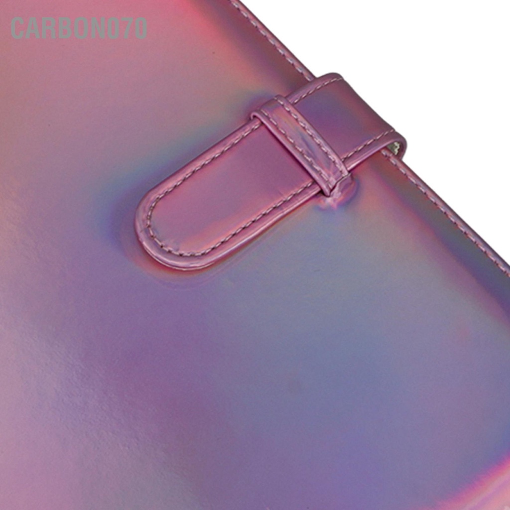 Carbon070 256 Túi Album Ảnh PU Thời Trang Chống Thấm Nước Nhẹ Mini Cho Bạn Bè