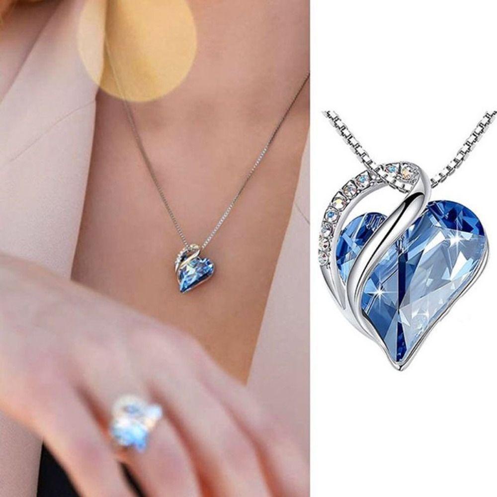 Dây Chuyền Thiết Kế Đơn Giản Tinh Tế Thời Trang Cho Nữ 12 Tháng Tuổi|Vòng Cổ Choker Mặt Trái Tim|Dây Chuyền Thiết Kế Xinh Xắn Thời Trang Dành Cho Nữ