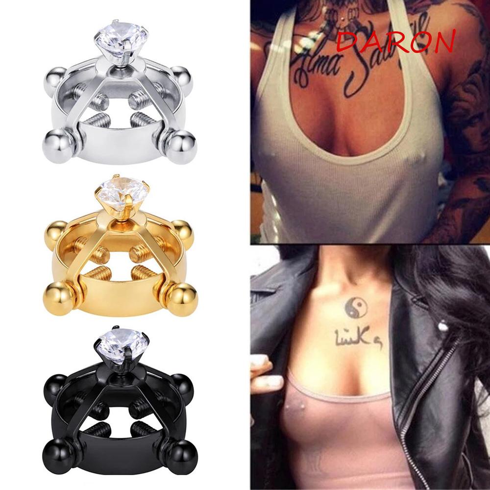 Nhẫn Ngực Tròn Không Xỏ Lỗ Quyến Rũ Cho Người Lớn