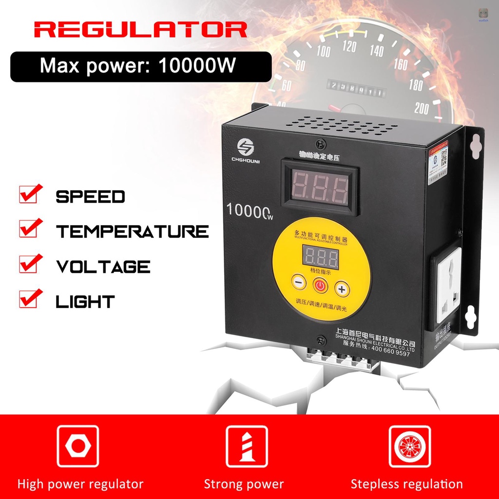 Bộ Điều Chỉnh Điện Áp 10000W Chuyên Dụng