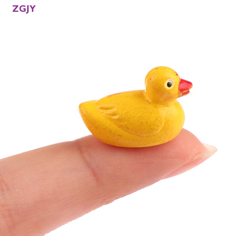 Set 10 Tượng Rùa Mini Bằng Nhựa Resin Thủ Công Dễ Thương ZGJY Mới