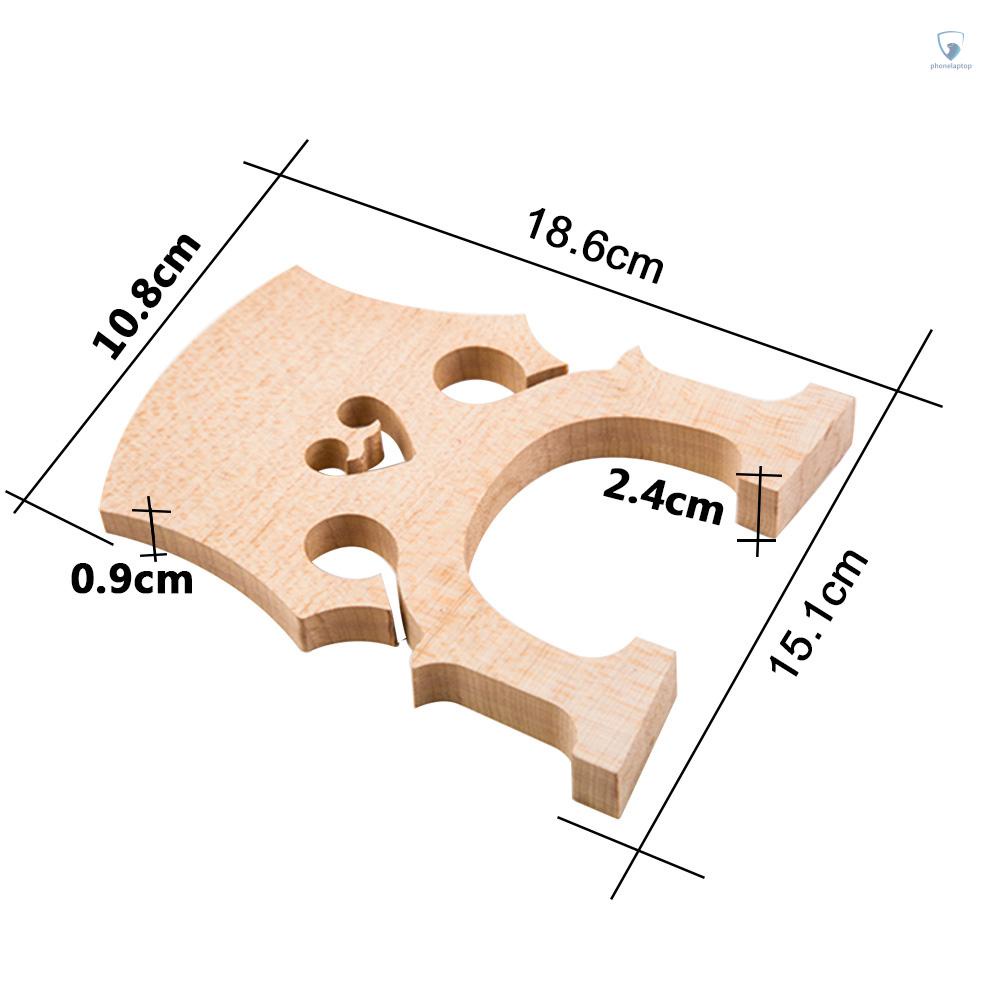 1 Cầu Đàn 3 / 4 Thay Thế Chuyên Dụng Cho Đàn Bass Đôi 3 / 4