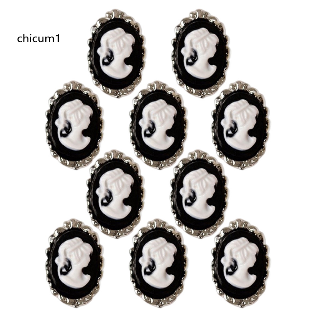 Set 10 Hạt Cườm 3D Mini Đính Trang Trí Móng Tay Nghệ Thuật