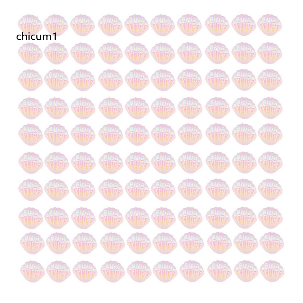 Set 100 Vỏ Sò Trang Trí Móng Tay Nghệ Thuật DIY