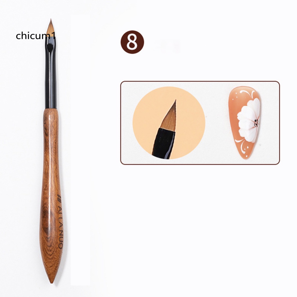 Cọ Vẽ Trang Trí Móng Nghệ Thuật Có Thể Tái Sử Dụng Đầu Cọ Mềm Mại