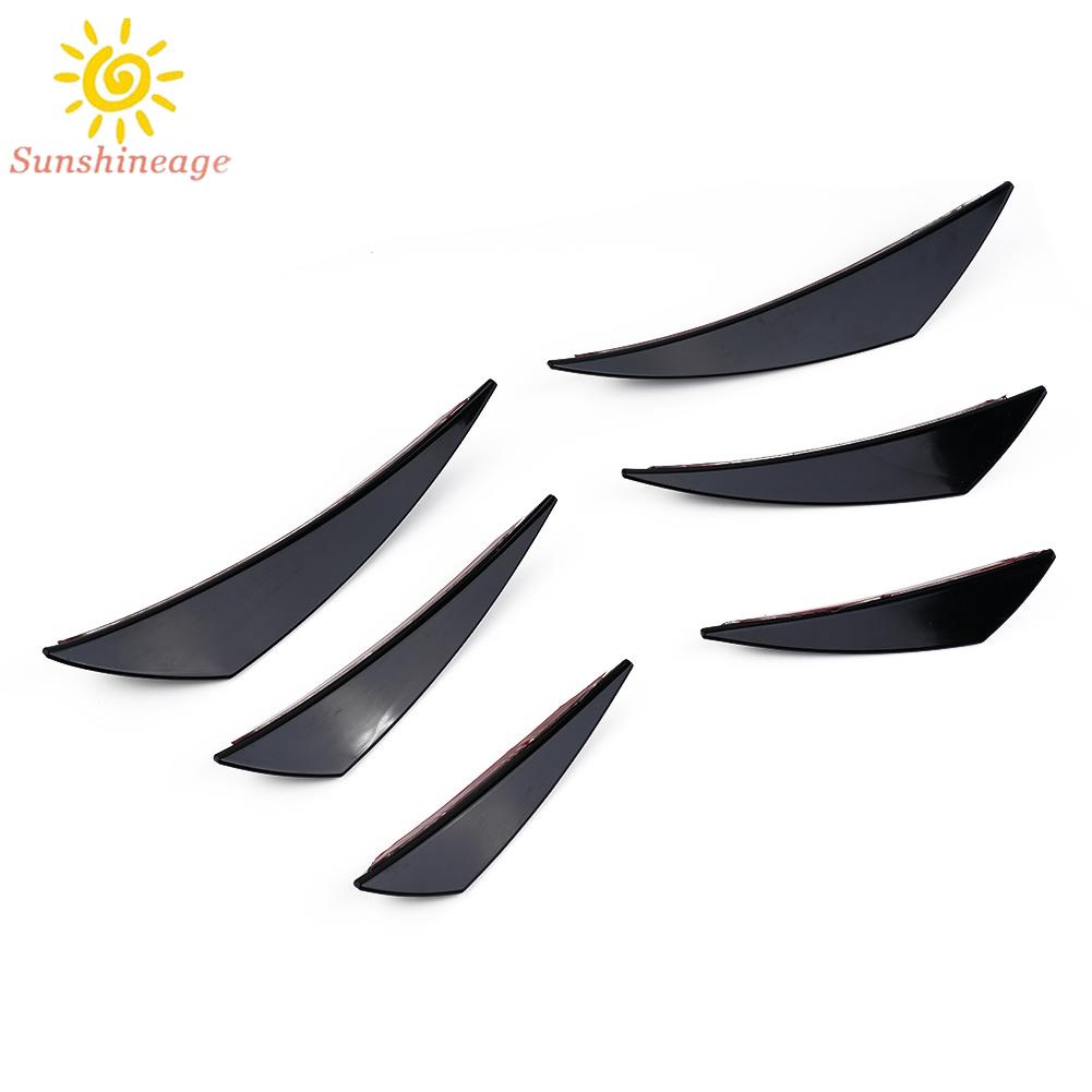 Bộ 6 Phụ Kiện Trang Trí Xe Hơi Hai Mặt Chất Lượng Cao Mới