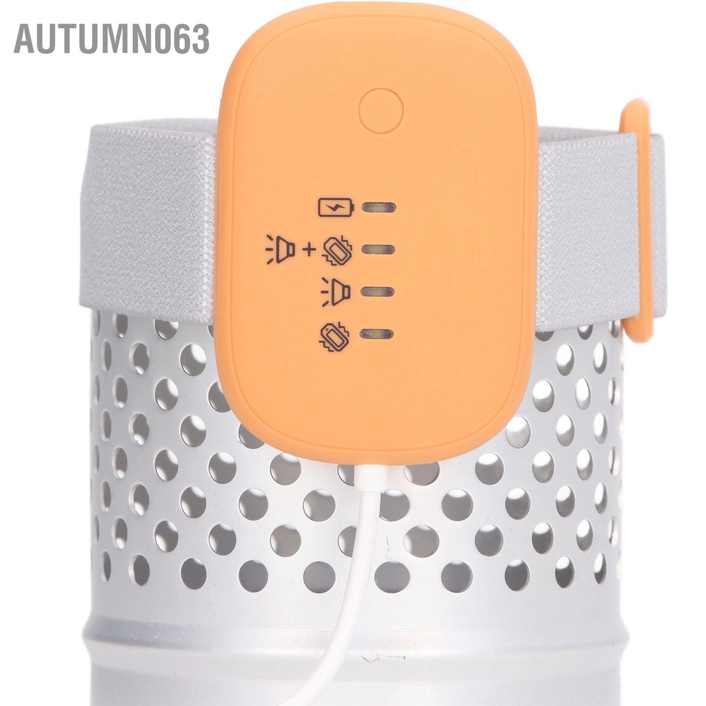 Autumn063 Màn hình đái dầm Báo động kéo dài màu cam cho bé trai gái Trẻ em