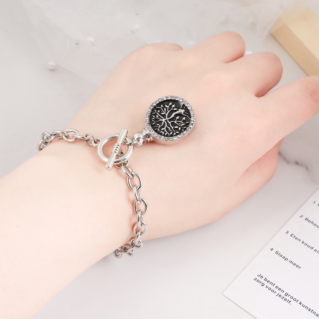 Vòng Tay Họa Tiết Cây Sự Sống Độc Đáo Cho Nam Và Nữ