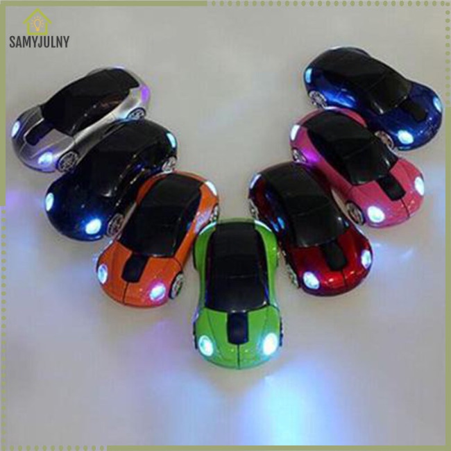 Chuột không dây 2.4G Hình Xe Hơi Mini