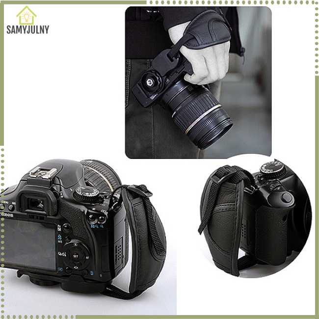 Dây Đeo Cổ Tay Cho Máy Ảnh Kỹ Thuật Số Canon Nikon