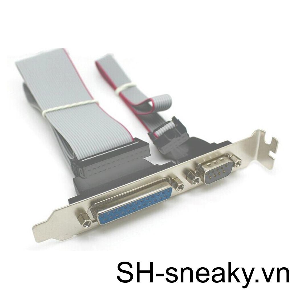 Bảng Mạch Serial DB9 Pin COM Với Khe Cắm Song Song DB25 Song DB25 Với Giá Đỡ Pin PCI Pin LPT