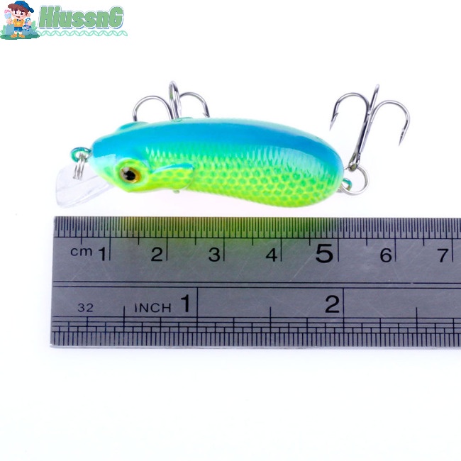 Set 5 Mồi Giả Nhử Cá Bằng Nhựa Kèm Hộp Đựng