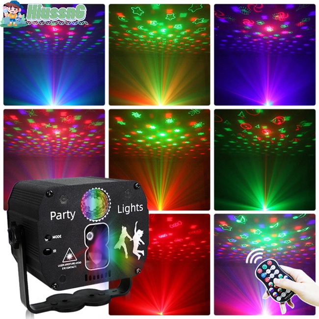 Đèn Led Chiếu Sân Khấu Mini 10w Điều Khiển Từ Xa Bằng Tia Hồng Ngoại