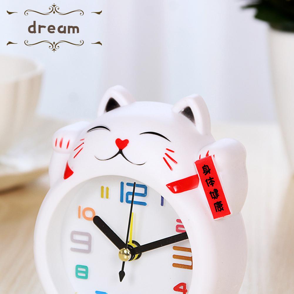 【DREAMLIFE】Alarm Clock Cute Durable No Noise Portable With Exquisite Workmanship Brand New
