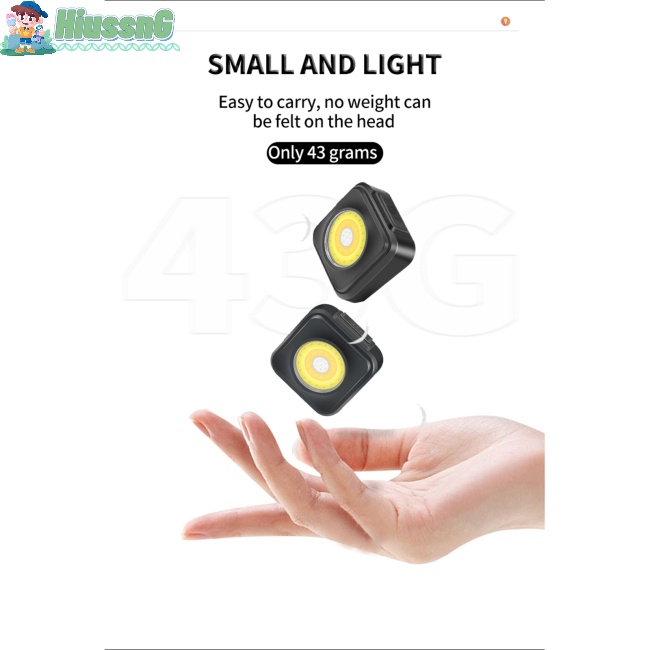 Đèn Pin Đội Đầu 4 Mức Độ 200-250 Lumens Sạc Cổng Usb Type-c