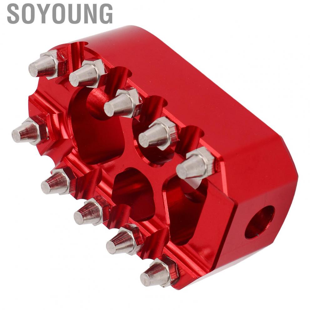 Soyoung Motorcycle Gear Shifter Peg Shift Lever Foot Easy Installation High Hardness for Motorbike