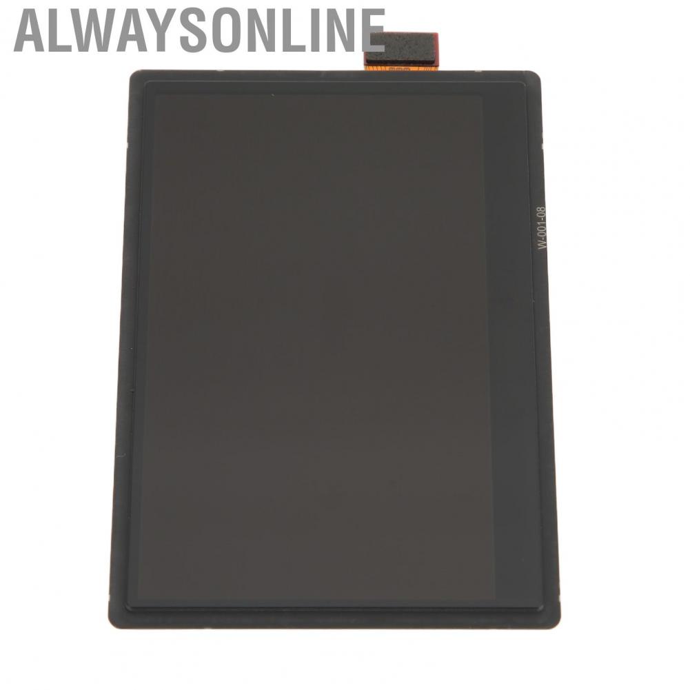 Alwaysonline Game LCD Screen Display  Replacement Corrosion Resistant Precise Cutouts Ports Easy To Operate for Console Part