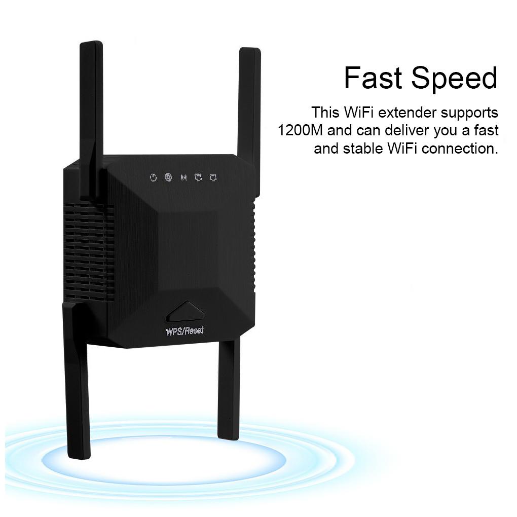 Thiết Bị Khuếch Đại Tín Hiệu WiFi 1200Mbps Chuyên Dụng Cho Phòng Ngủ