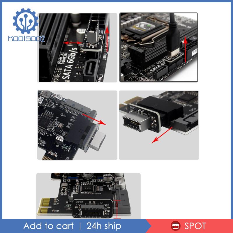 Đầu Chuyển Đổi USB 3.1 Type E Sang USB 3.0 20Pin Siêu Bền Tiện Dụng