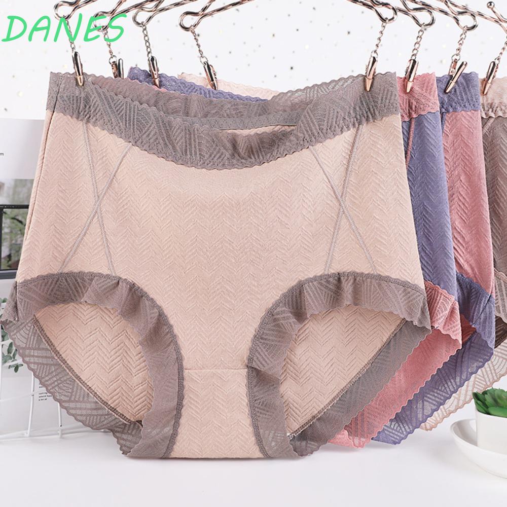 Quần Lót Lưng Cao Màu Sắc Đơn Giản Cho Nữ