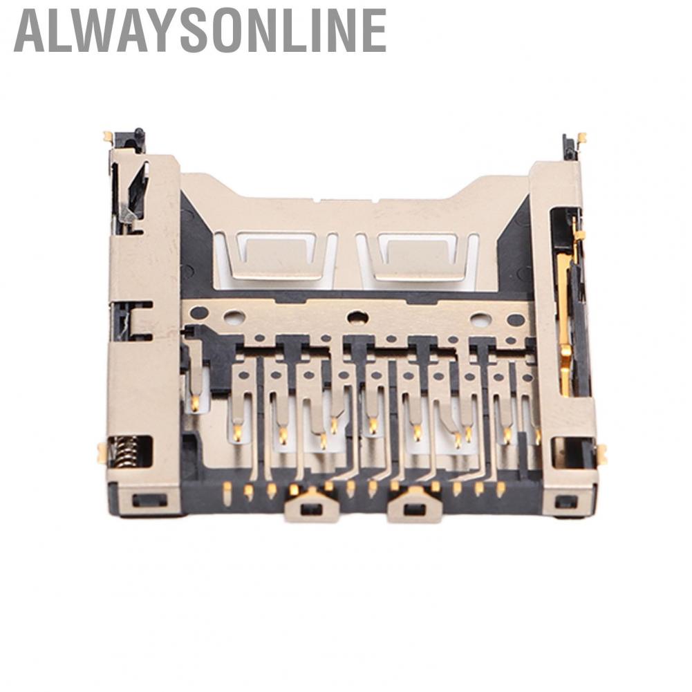 Alwaysonline Camera Storage Card Slot Corrosion Resistant Repair Part for Maintenance
