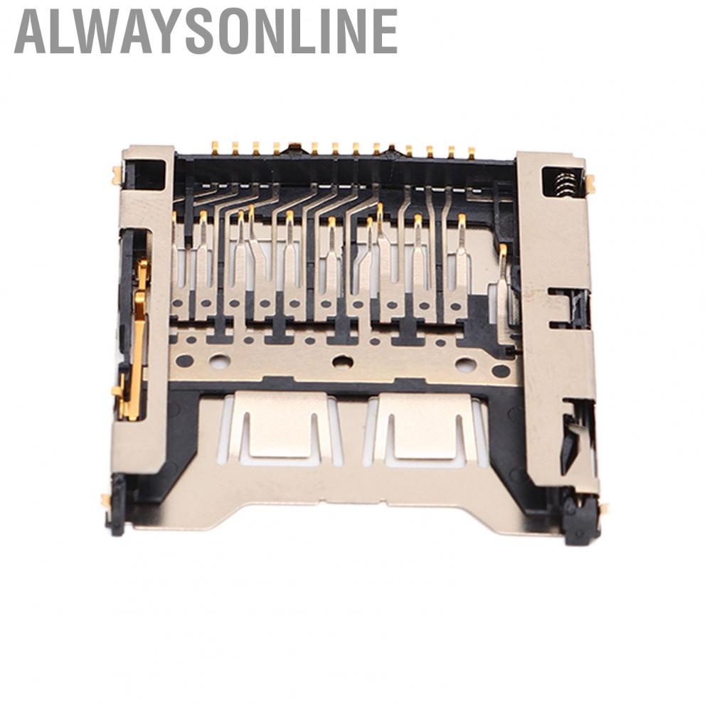 Alwaysonline Camera Storage Card Slot Corrosion Resistant Repair Part for Maintenance