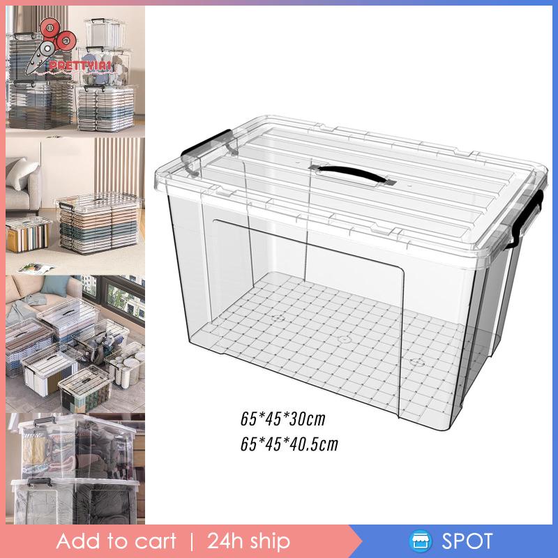 [Prettyia1] Hộp Đựng Đồ Chơi Trong Suốt Dành Cho Phòng Khách / Phòng Ngủ / Phòng Khách