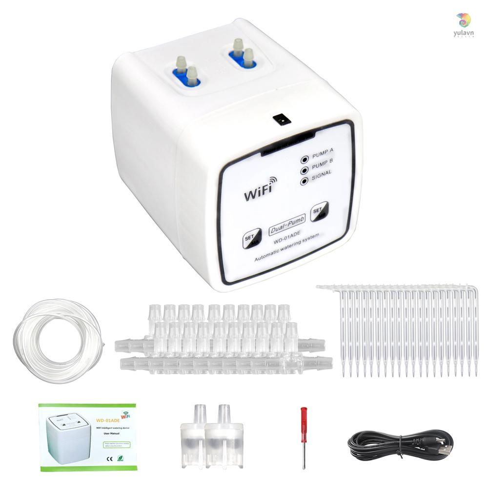 Thiết Bị Tưới Nước Tự Động Thông Minh Kết Nối WIFI Điều Khiển Từ Xa Cho Sân Vườn