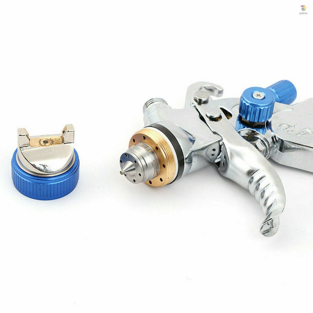 Bộ Điều Chỉnh Trọng Lực Phun Sơn Xe Hơi 600CC Có 3 Đầu Phun