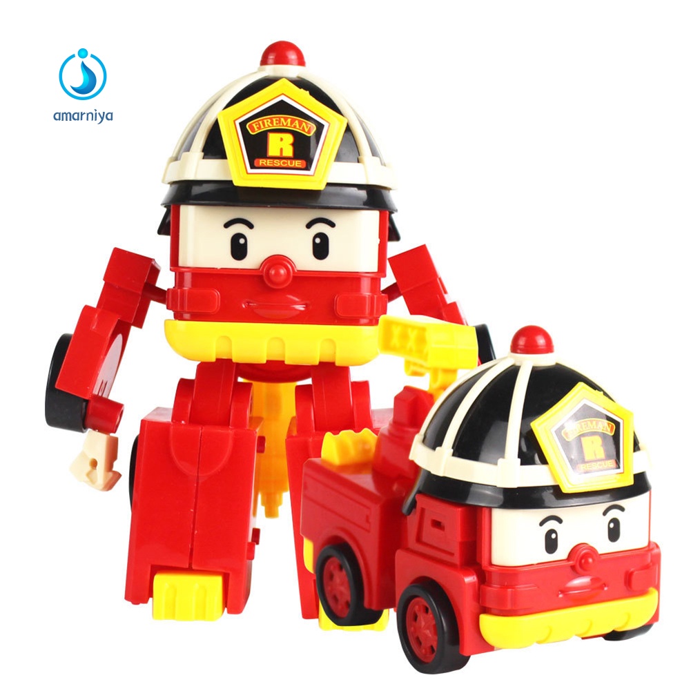 Mô Hình Đồ Chơi Xe Cảnh Sát Robocar Poli Dành Cho Trẻ