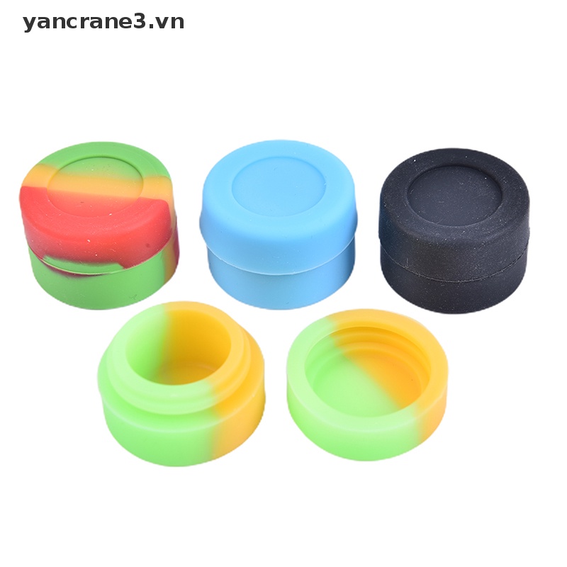 Hũ Silicone Đựng Sáp 3ml 3ml Không Màu Hỗn Hợp {yancrane3.vn}