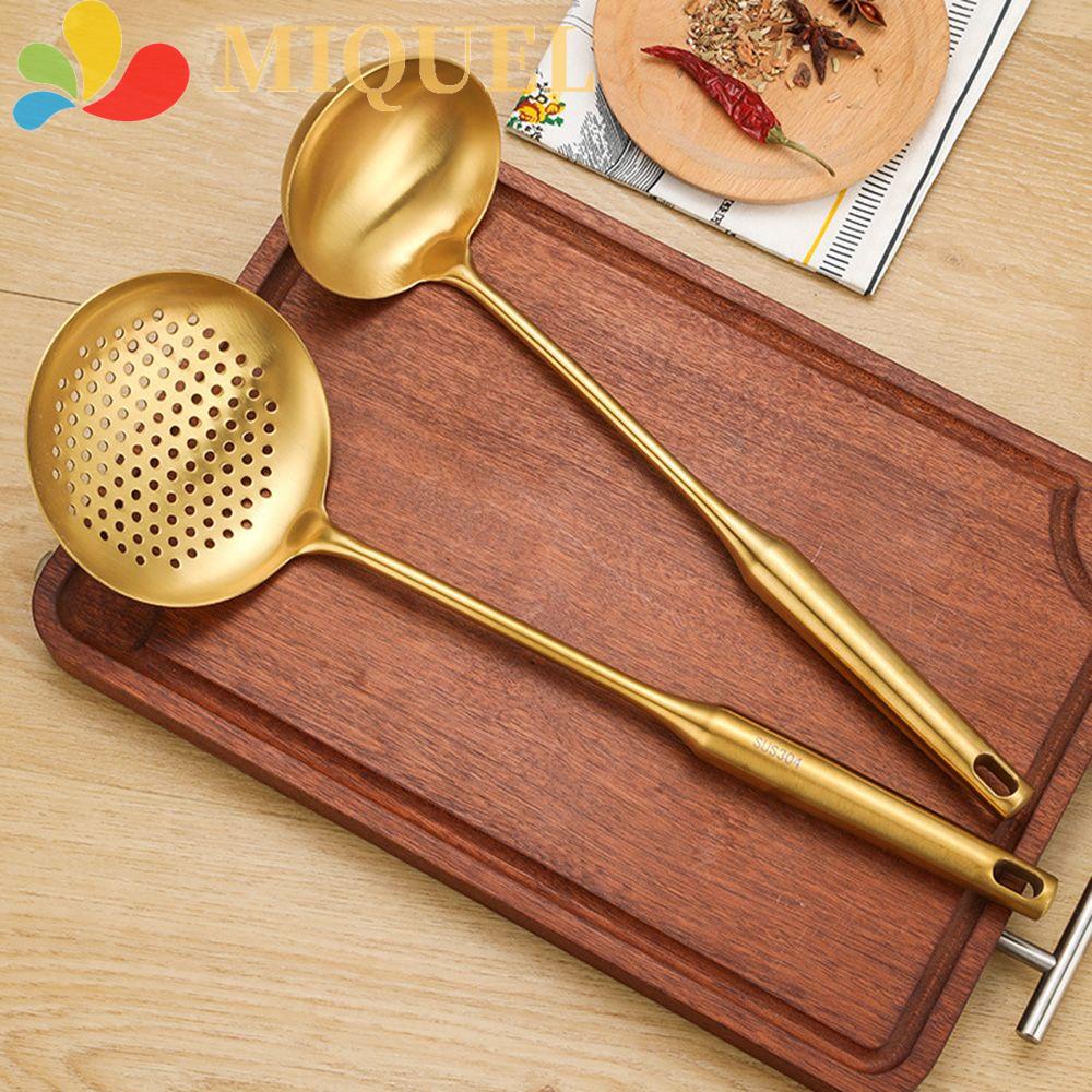 Vá Múc Canh Bằng Thép Không Gỉ Chất Lượng Cao|Muỗng Xới Cơm / Nấu Ăn Tiện Lợi Cho Nhà Bếp