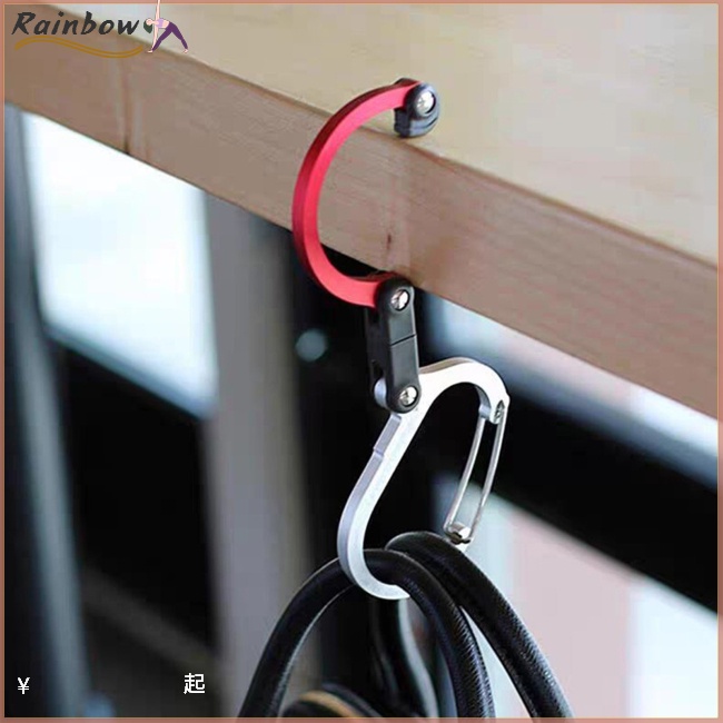 Móc Kẹp Chữ D Bằng Hợp Kim Nhôm Đa Năng Tiện Dụng Cho Hoạt Động Ngoài Trời