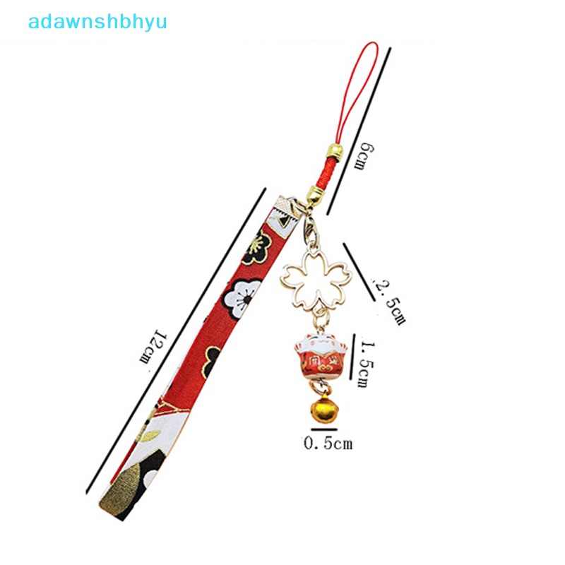 Dây Đeo Điện Thoại Họa Tiết Hoa / Mèo Dễ Thương
