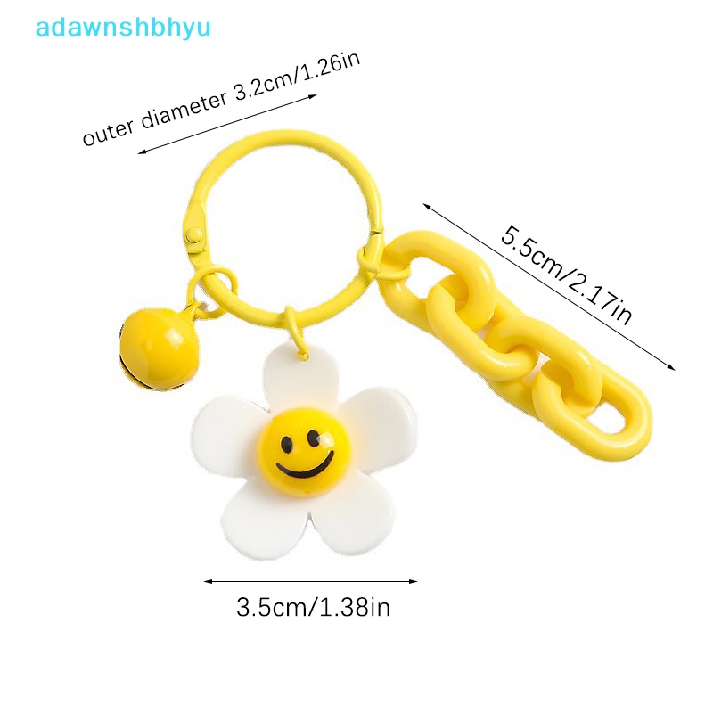 1 Móc Khóa Hình Hoa Hướng Dương Cười Dễ Thương