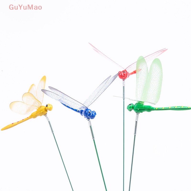 [cxGUYU] Set 10 Chuồn Chuồn Nhân Tạo Trang Trí Sân Vườn