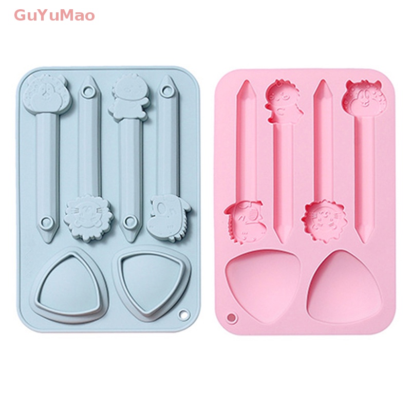 Khuôn Silicone Tạo Hình Tam Giác 6 Lỗ Làm Socola