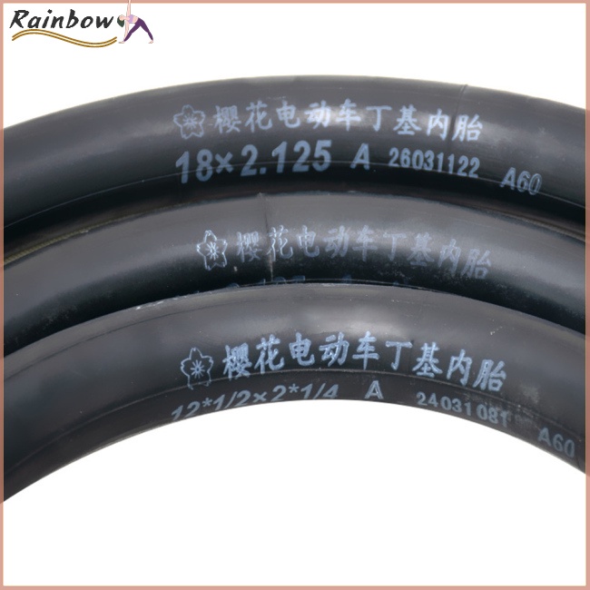 Ống Cao Su Bên Trong Cho Xe Đạp Leo Núi Điện Butyl 12 14 16 18 Inch X2.125 / 2.50 / 3.0