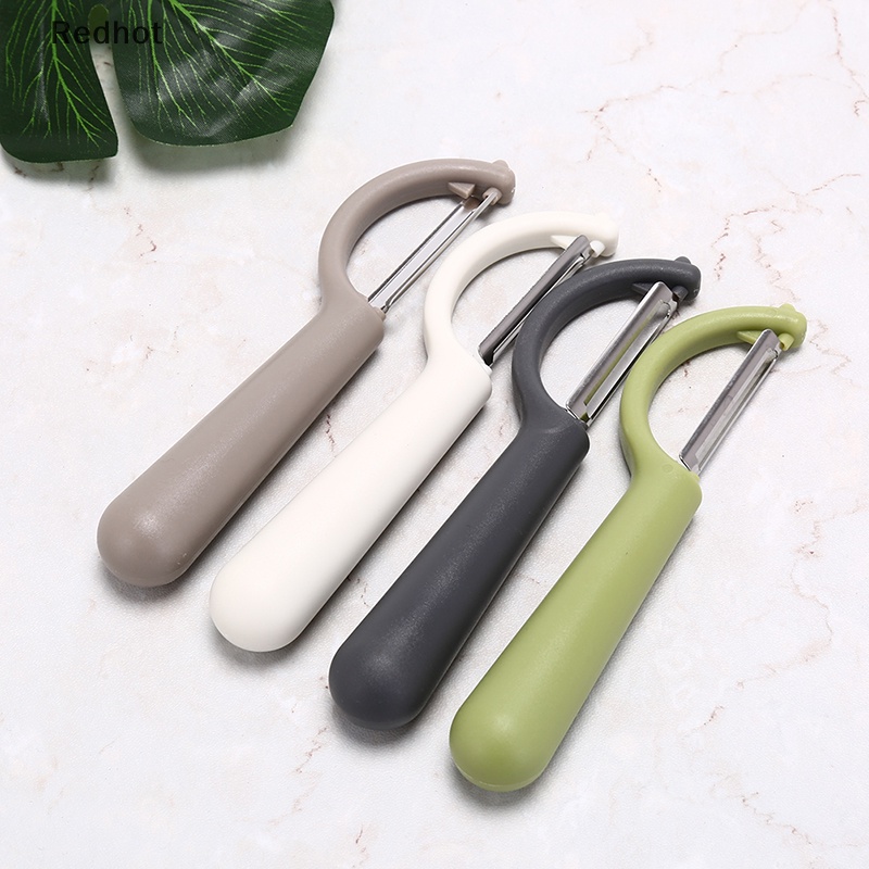 &lt; Redhot &gt; Dụng Cụ Gọt Vỏ Trái Cây Bằng Thép Không Gỉ